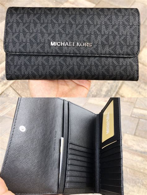 michael kors jet set cell phone wallet|michael kors oversized wallet.